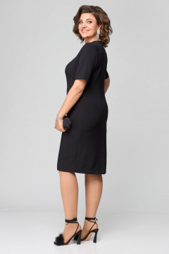 Платье на пуговицах с отделкой из страз и карманами Орхидея 1378 - фото 4