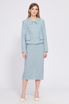Жакет, юбка EOLA 2573 мята - фото 2