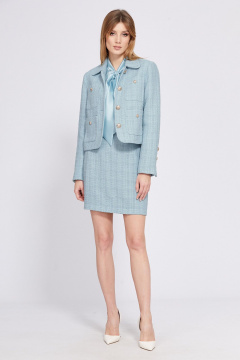 Жакет, юбка EOLA 2574 мята - фото 5