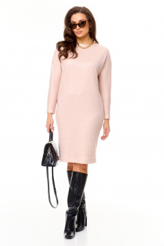 Платье Taita plus 2404/1 пудра - фото 1