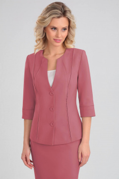 Жакет, топ, юбка LeNata 31318 терракот - фото 3