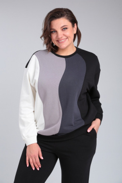 Брюки-кюлоты с поясом и кокеткой на задней половинке Диомант 1929 - фото 3