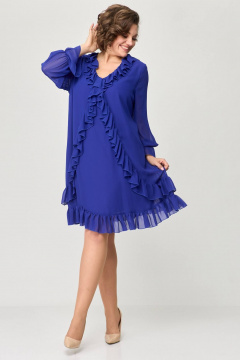 Платье Koketka i K 1123-1 василек - фото 5