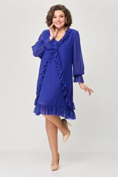 Платье Koketka i K 1123-1 василек - фото 4
