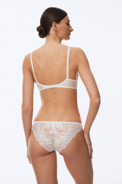 Трусы-слипы из трикотажа и кружева с низкой линией талии Леди Леда 177 слипы - фото 3