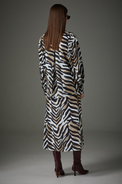 Блуза с открытыми плечами и юбка расклешенная на подкладке N.O.W. 1392 - фото 2