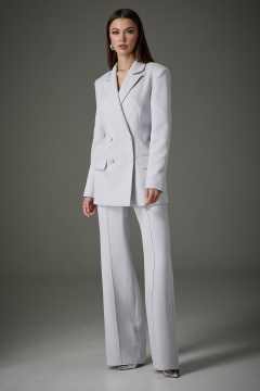 Демисезонный серый 3- предметный комплект из текстиля N.O.W. 1391 - фото 4