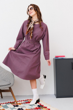 Платье NikVa 453 фиолетовый - фото 5
