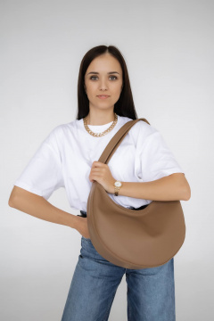 Бежевый кожзам шоппер с большой емкостью и водонепроницаемым покрытием MT.Style LUNA2 iris - фото 1