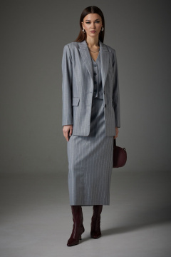 Комплект из жакета жилета и юбки в деловом стиле N.O.W. 1395 - фото 1