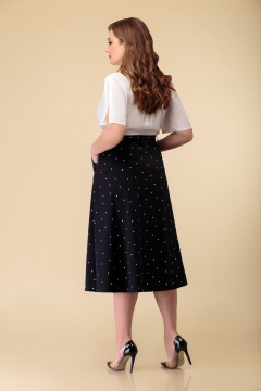 Летняя блуза из вискозы для ежедневных образов DaLi 3480 белый - фото 4