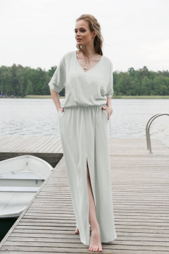 Платье MAX 4-076 молоко - фото 1