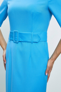 Платье-футляр приталенное с поясом из текстиля в классическом стиле Femme & Devur 8482 1.22F(170) - фото 3