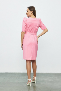 Платье на каждый день розовое из текстиля Femme & Devur 80301 1.14F(170) - фото 4