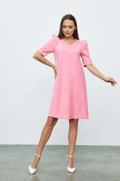 Платье на каждый день розовое из текстиля Femme & Devur 80301 1.14F(170) - фото 2