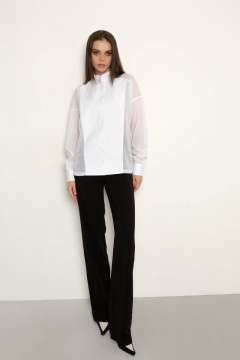 Блуза AURA otd 2053-Р белый - фото 4