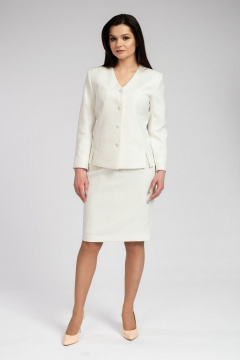 Юбка FASHION CENTRE П-3687 белый - фото 1