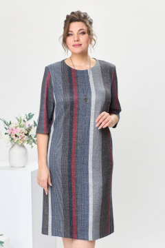 Платье Romanovich Style 1-2639 полоска - фото 4