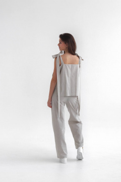 Топ SK Brand SK7137 серо-бежевый - фото 4