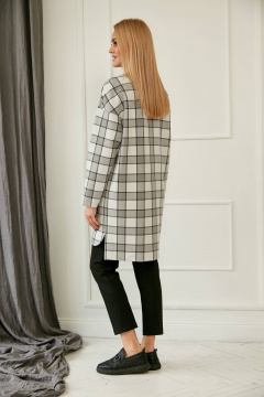 Демисезонный комплект из брюк и кардигана из трикотажа с эластаном Azzara 934 - фото 4