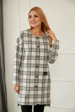 Демисезонный комплект из брюк и кардигана из трикотажа с эластаном Azzara 934 - фото 2