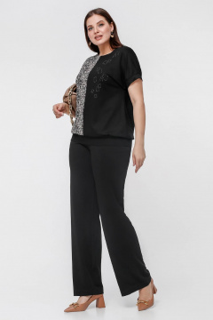 Майка La rouge 3320 черный-набивной - фото 3