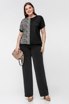 Майка La rouge 3320 черный-набивной - фото 2