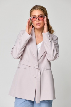 Жакет Laikony L-841-1 бежевый - фото 2