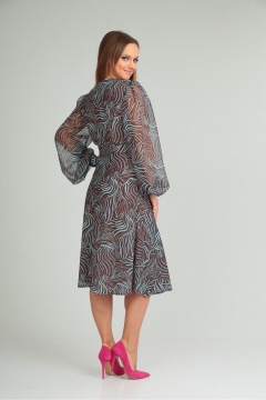 Платье Le Collect 387 мультиколор - фото 5