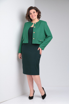 Жакет, платье Takka Plus 24-217 - фото 2