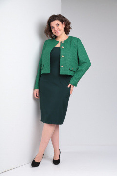 Жакет, платье Takka Plus 24-217 - фото 1