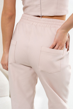 Брюки Luna 144 бледная_пудра - фото 4