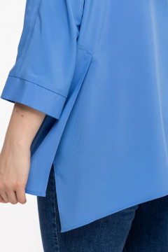 Блуза Avila 0958 голубой - фото 4