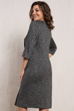 Платье из вискозы и трикотажа полуприлегающего силуэта Avanti 1445 - фото 3