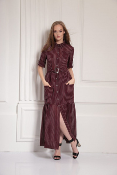 Платье AMORI 9477 вино - фото 1