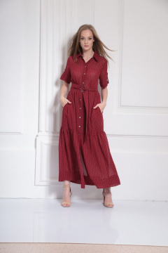 Платье AMORI 9480 малина - фото 1