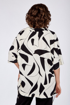 Вискозная туника с разрезами и брюки прямого силуэта Jurimex 3094 - фото 5