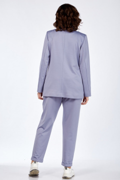 Жакет и брюки в стиле на каждый день с пуговицами Angelina & Сo 969 - фото 4