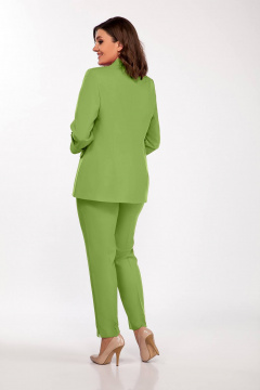 Блуза, брюки, жакет Ольга Стиль С-656 яблоко - фото 2