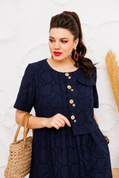 Платье Romanovich Style 1-1951 синий - фото 4