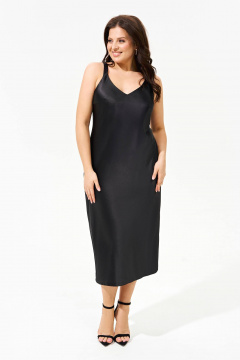 Платье IVA 1588 черный - фото 1