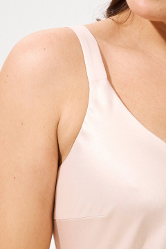 Платье IVA 1588 бежевый - фото 3