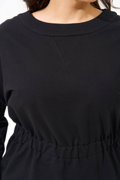 Костюм из трикотажа полуприлегающего силуэта, демисезонный IVA 1574 черный - фото 3