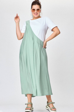Сарафан SOVA 11190 алоэ - фото 3