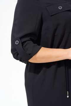 Платье IVA 1377 черный - фото 5