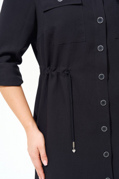 Платье IVA 1377 черный - фото 4