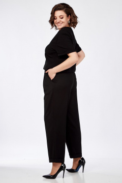 Демисезонные брюки зауженные с высокой посадкой AVA fashion М-031 - фото 5