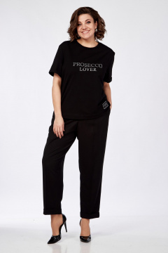 Демисезонные брюки зауженные с высокой посадкой AVA fashion М-031 - фото 2