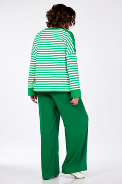 Демисезонный женский лонгслив из плотного трикотажа AVA fashion М-035 - фото 5