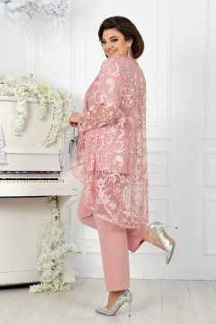 Блуза, брюки, кардиган Ninele 5908 розовый - фото 2